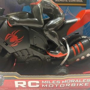 Marvel RC Miles Morales Motor Bike - Remote Control Marvel Spider-Man Collection